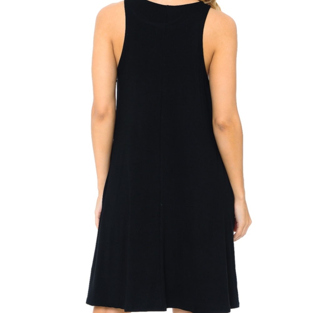 SLEEVELESS DRESS WITH POCKETS - Picture 5 of 5